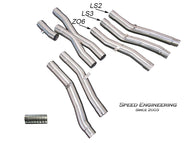 C6 Corvette X-Pipe Kit 2005-13 (LS2, LS3, LS7 Engines)